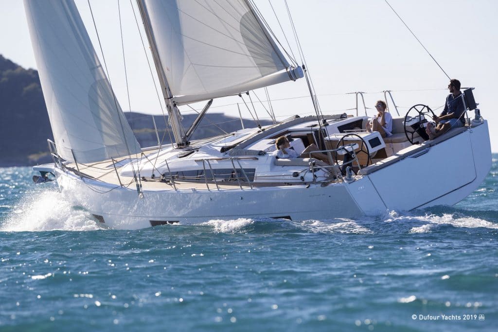 Dufour 390 Grand Large en navigation