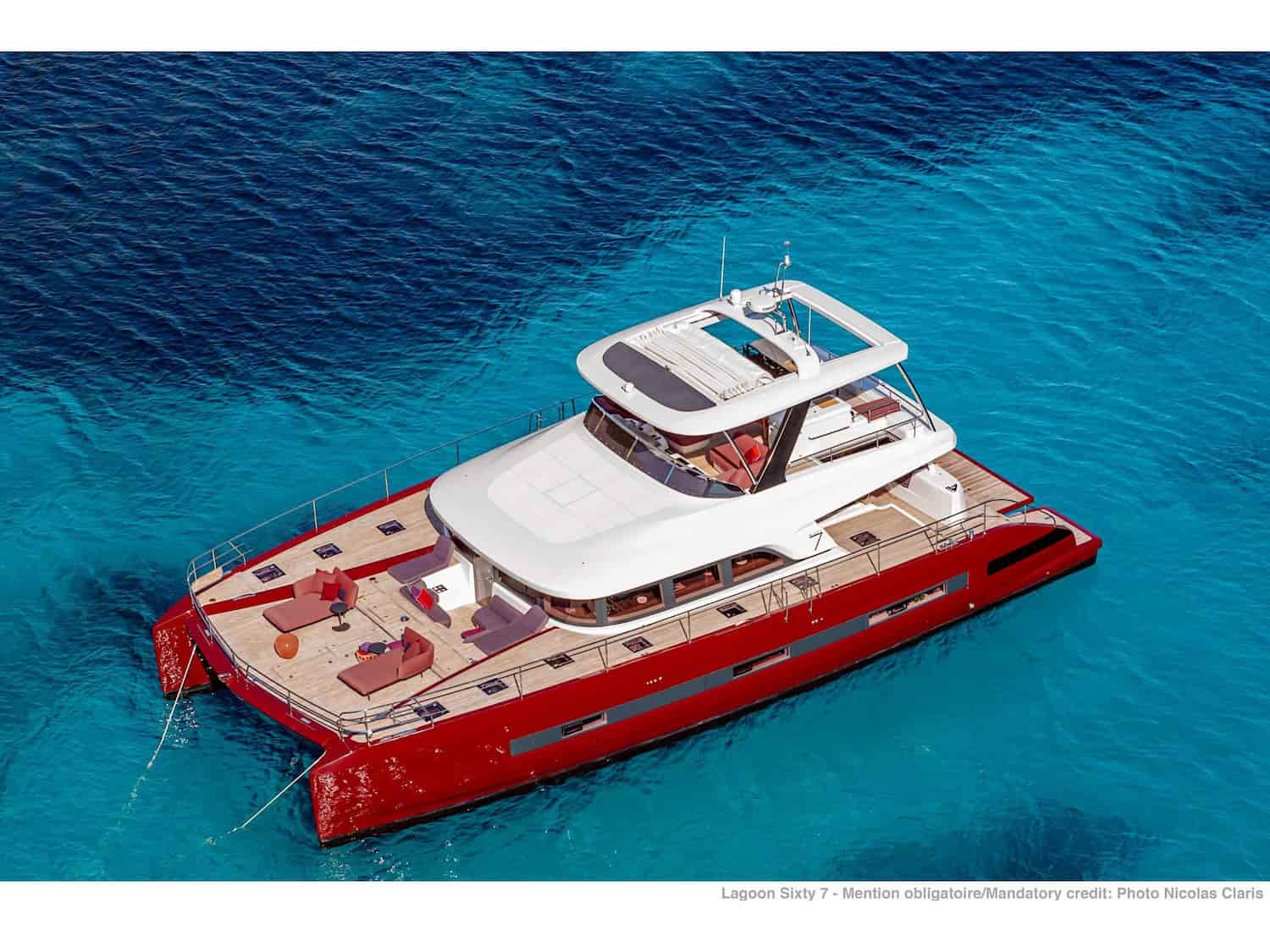 Location catamaran moteur luxe Lagoon sixty 7