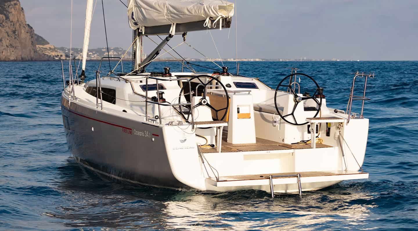 Voilier oceanis 34.1 location