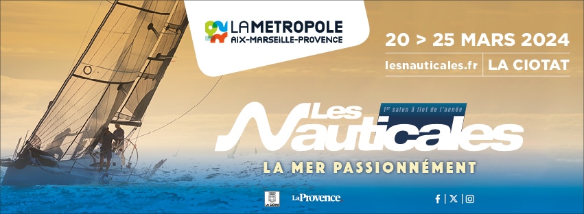 Les Nauticales 2024 Affiche du salon nautique de la Ciotat