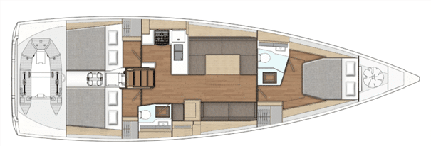Plan Voilier X49 MKII X Yachts