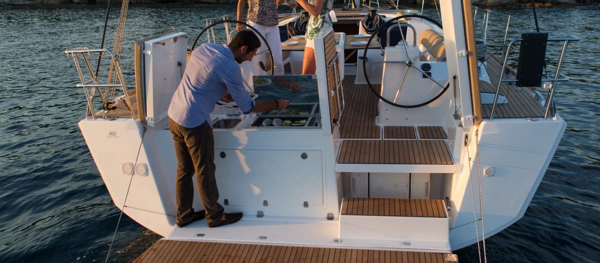 Cannes, 01/09/2015. Photoshoot new Dufour Yachts model, Dufour 460, Photo © Jean Marie Liot / Dufour Yachts