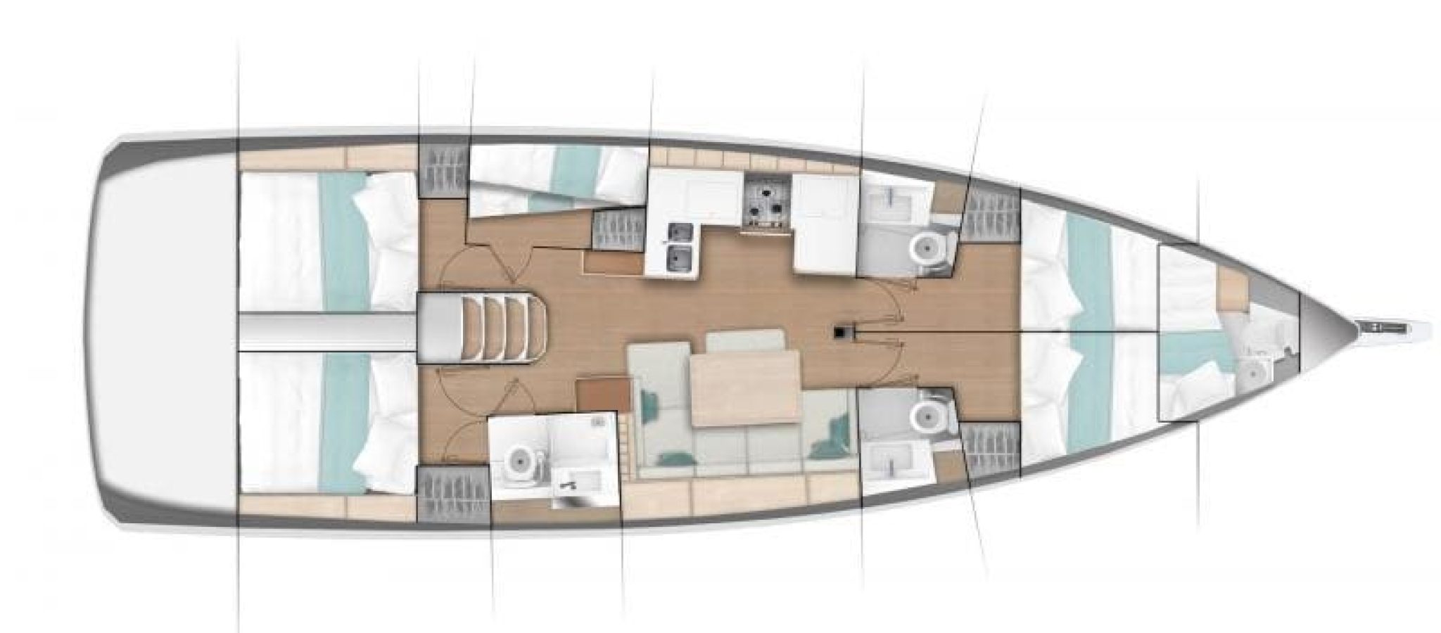 Louer un voilier jeanneau sun odyssey 490