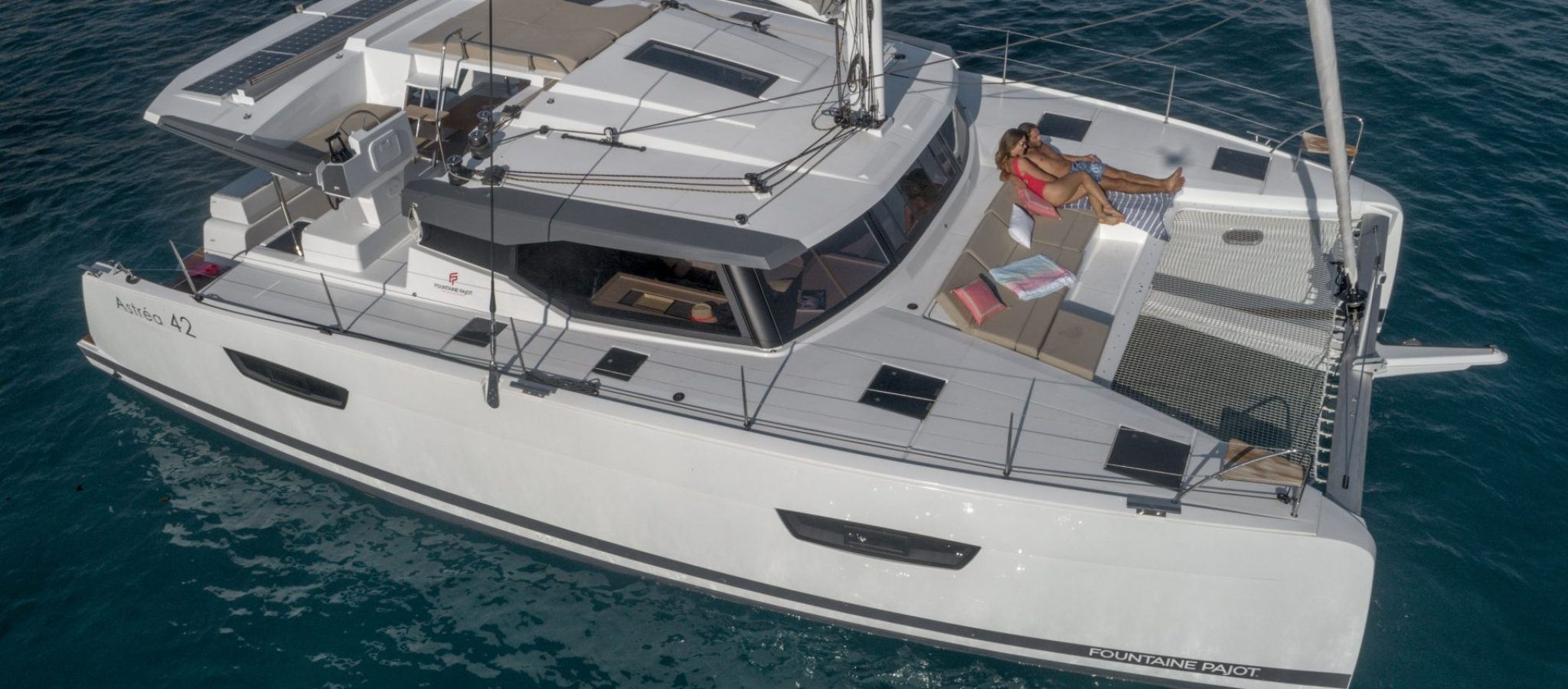 Voilier Catamaran Astrea 42 Fountaine Pajot en navigation