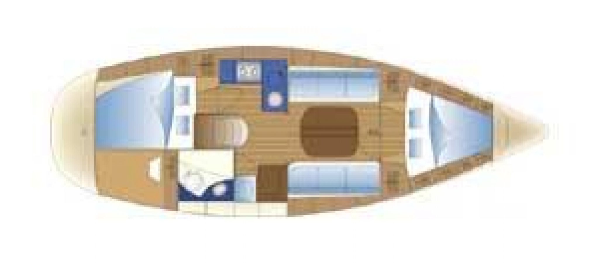 Bavaria 32 cruiser plan 32 cabines