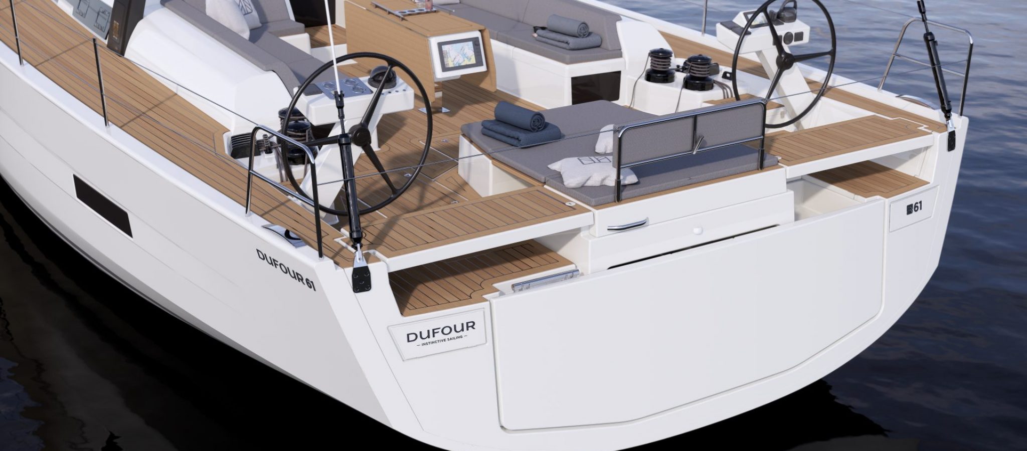 Dufour 61 extérieur arrière