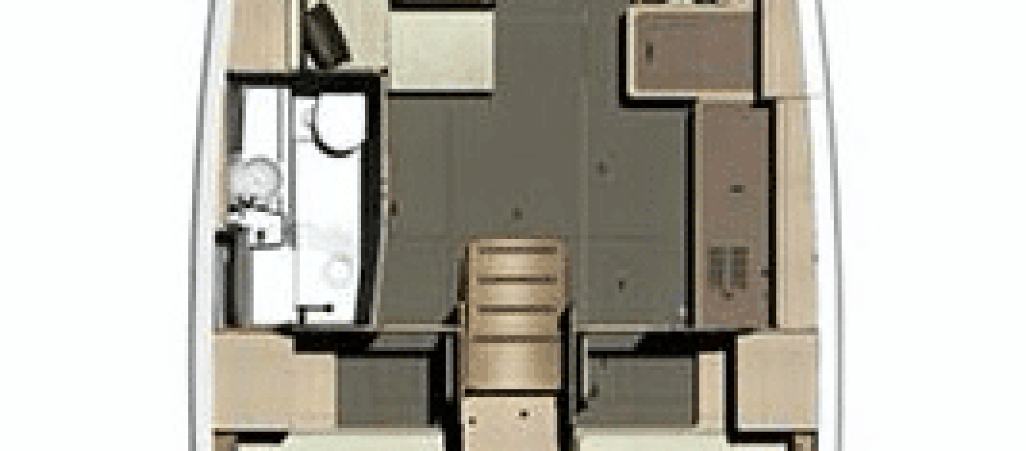 Plan Dufour 412 GL en 3 cabines