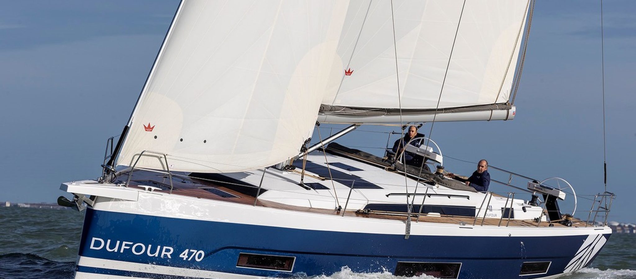 Dufour 470 essai en mer