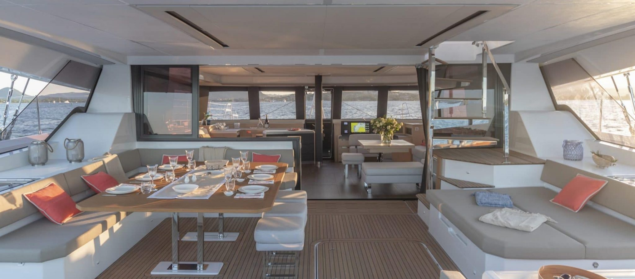 30/08/2018, Porto Vecchio (FRA, South Corsica) Chantier Fountaine-Pajot, Alegria 67