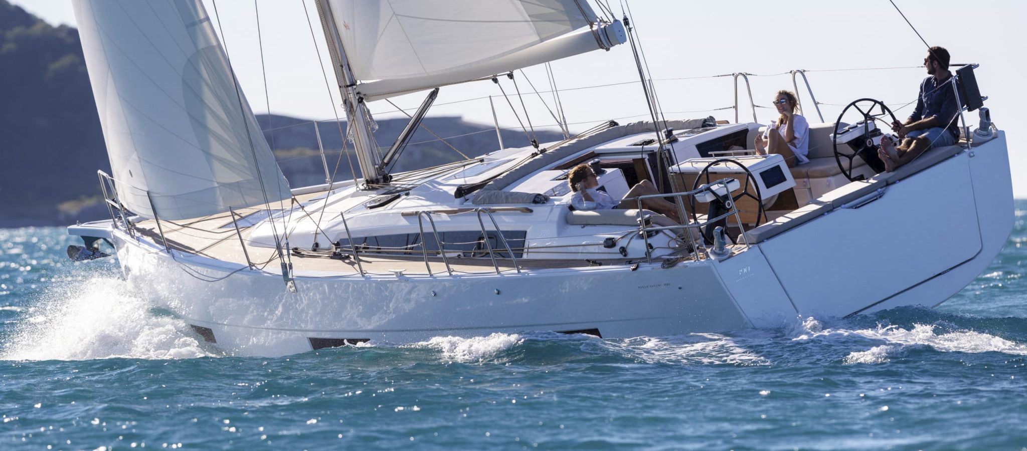 Dufour 390 Grand Large en navigation