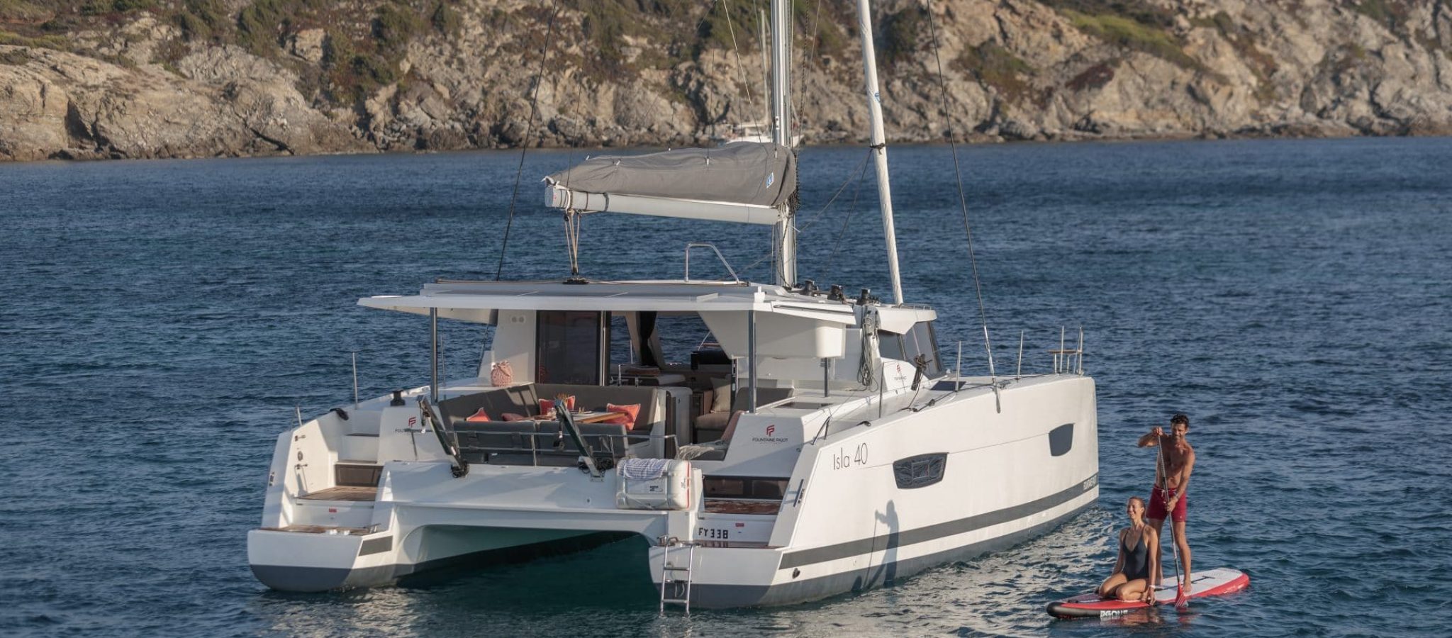 Location et vente Isla 40 catamaran Fountaine pajot