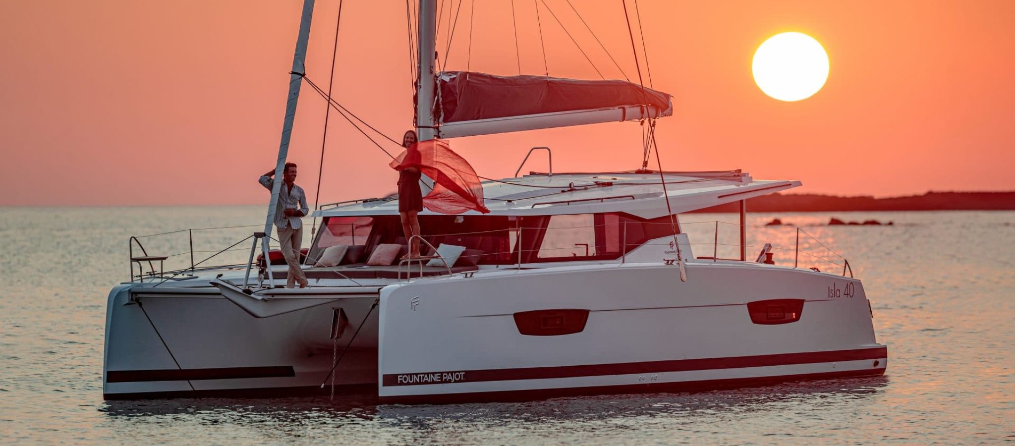 Location et vente Isla 40 catamaran Fountaine pajot