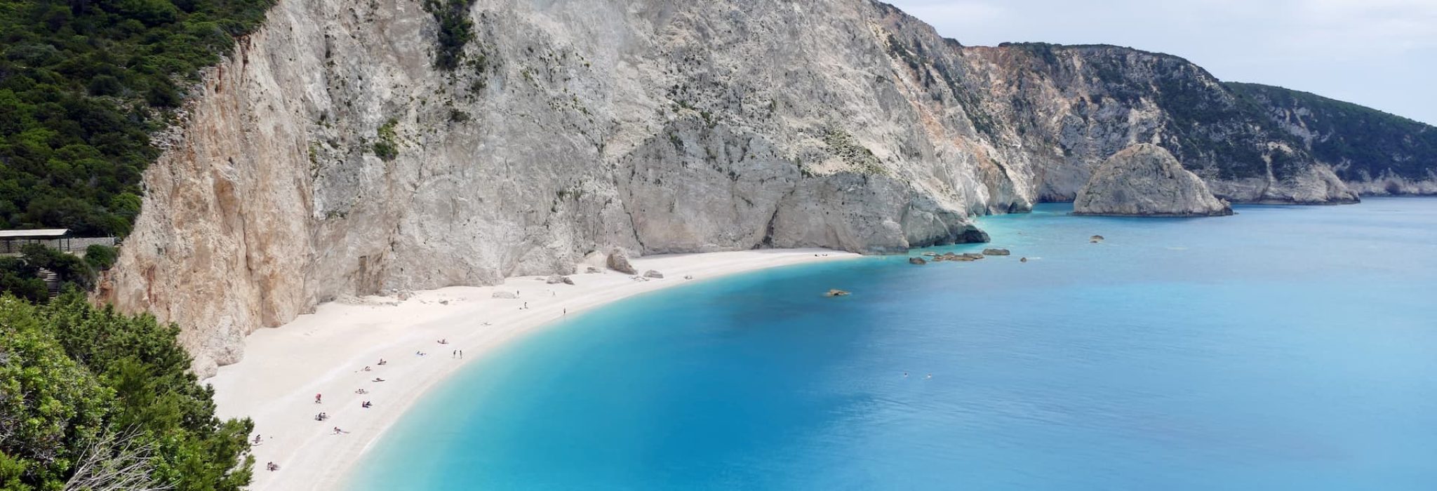 Lefkas calanques