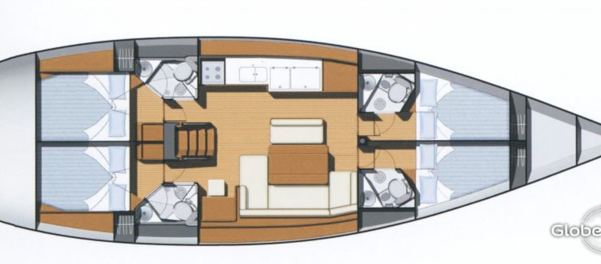 sun odyssey 49i PLAN